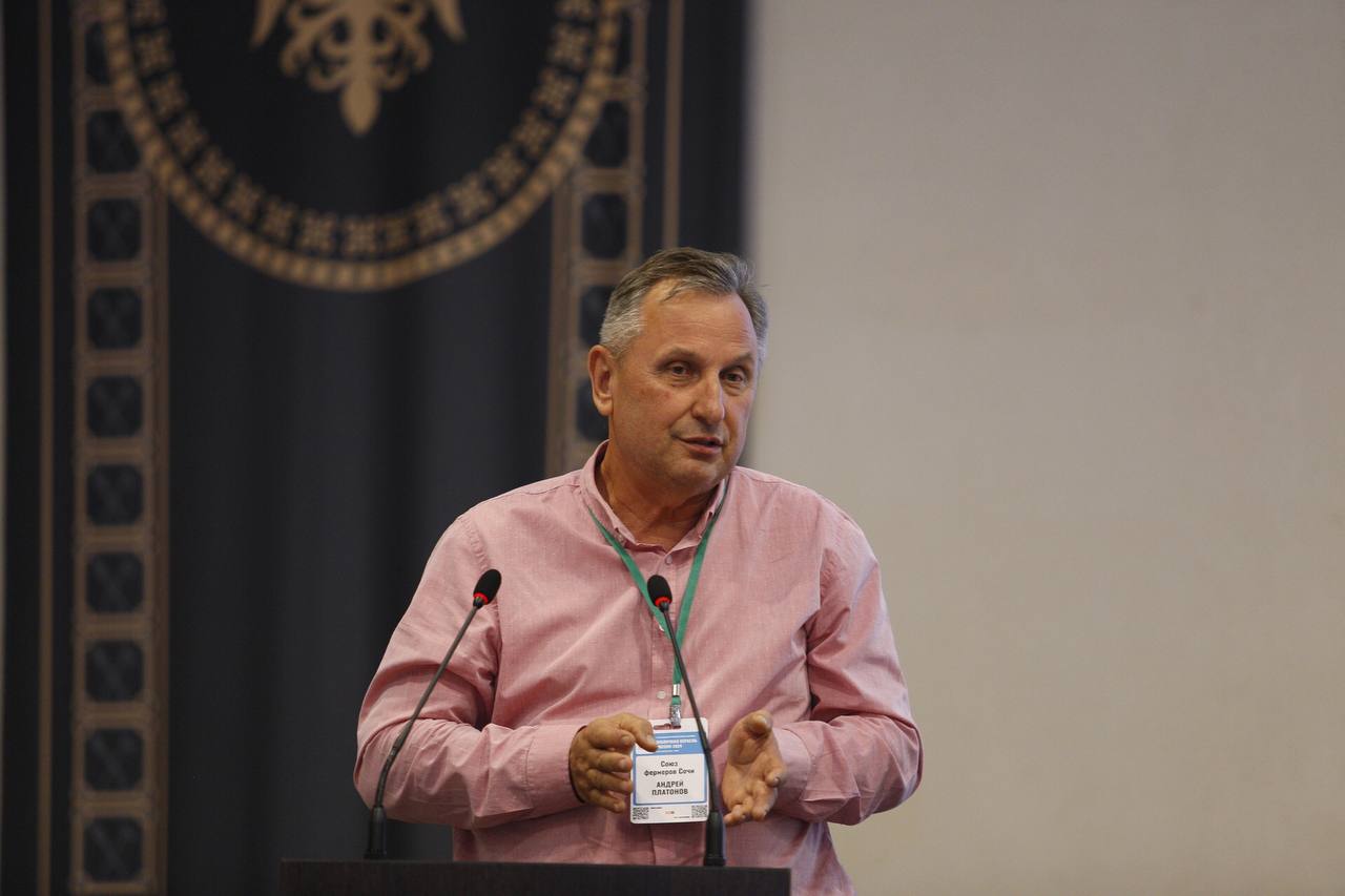 Андрей Платонов, председатель Совета «Союза фермеров Сочи»